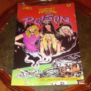 Rock & Roll Comic Book - Poison Edition